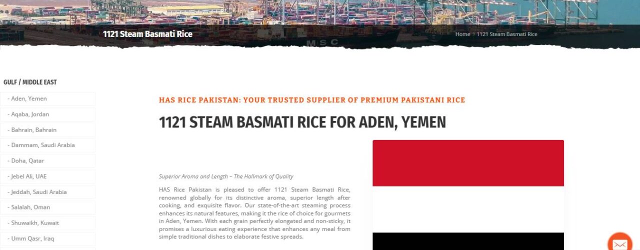 1121 Basmati Steam rice in wooden bowl
